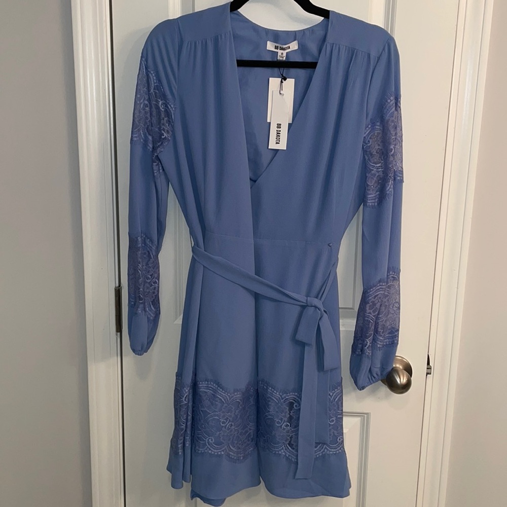 Women’s Fit and Flare Wrap Dress